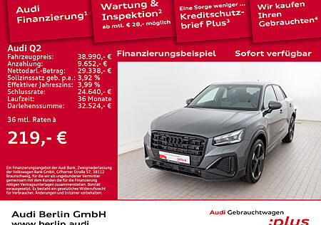 Audi Q2 S line 30 TDI S tr. AHK NAVI MATRIX PDC