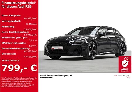 Audi RS6 Avant 4.0TFSI PANO AHK B&O STANDHZG GARANTIE KERAMIK HUD RS-SPORTSITZE