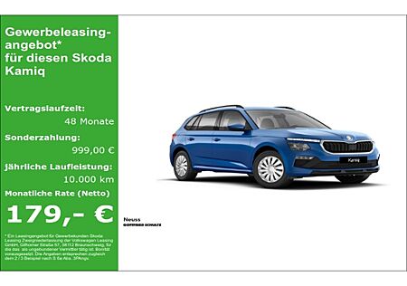 Skoda Kamiq Essence 1,0 TSI 70 kW 5-Gang mech. *AKTION*