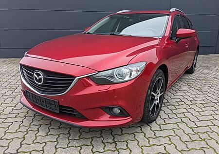 Mazda 6 Kombi 2.2l Sports-Line AHK Leder GSD Navi Bose