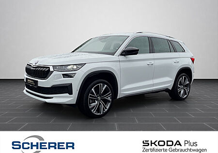 Skoda Kodiaq L&K 2,0 TDI DSG AHK MATRIX-LED STANDHZG PANO NAVI DCC 360° LEDER Virtual Disp