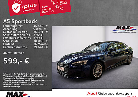 Audi A5 Sportback 40 TDI QUATTRO ADVANCED MATRIX+PANO+KAM+VCP