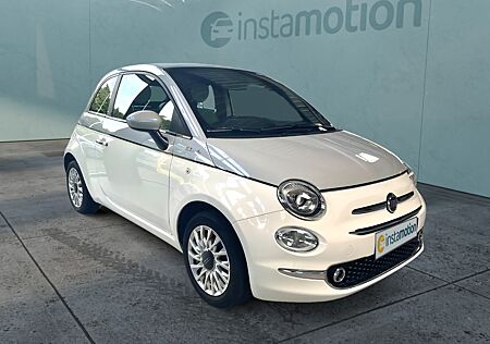 Fiat 500 DolceVita 1.0 Mild Hybrid EU6d, Gelato weiß, 70 PS