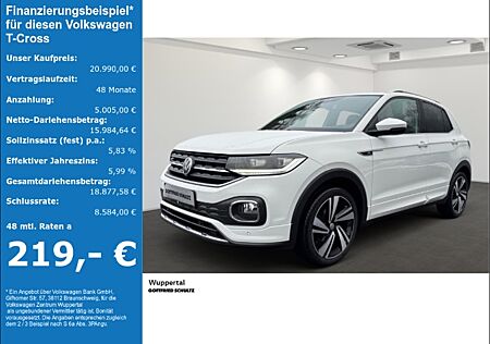 VW T-Cross 1.5 TSI R-Line DSG LED NAVI KAMERA SHZ PDC LM ZV