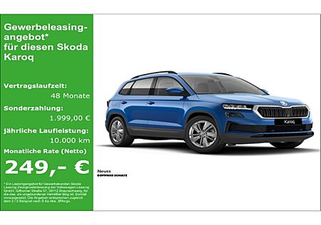 Skoda Karoq Selection 1,5 TSI 150 PS DSG *frei konfigurierbar* Neues Jahr - neues Auto!