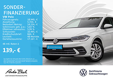 VW Polo 1.0 TSI DSG Style, Navi, LED-Matrix, Rückfahrkamera, App-Connect, ACC