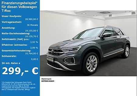 VW T-Roc 1 5 TSI Style DSG LED NAVI AHK PDC SHZ