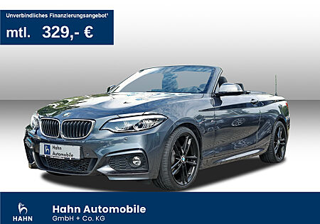 BMW 220 Cabrio Steptr LED Navi H&K Sitzh PDC Climatr