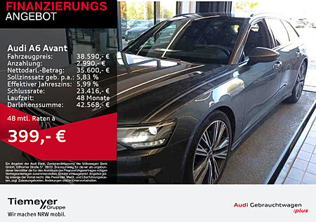 Audi A6 Avant 40 TDI Q S LINE PANO LM20 LEDER BuO