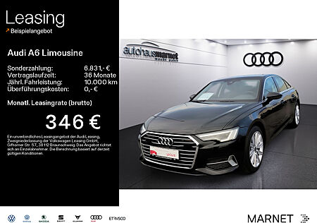 Audi A6 Limousine Sport 40 TDI quattro*Navi*Matrix*Alu*PDC*Virtual Cockpit*Rückfahrkamera*Sitzhzg