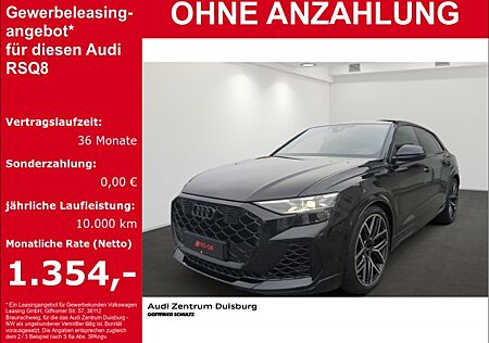 Audi RS Q8 RSQ8 tiptronic HUD Luftfederung AD StandHZG AHK Panodach Navi Leder digitales Cockpit sofort verfügbar!