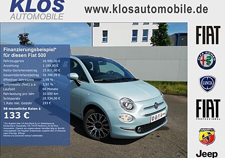 Fiat 500 1.0 GSE HYBRID DOLCEVITA 70PS PDC GLASDACH 16 ZOLL ALU