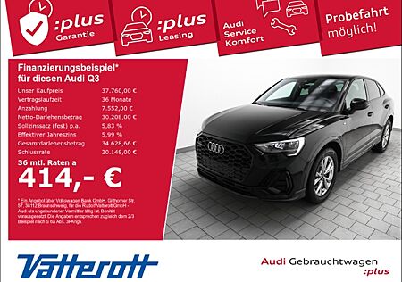 Audi Q3 Sportback 45 TFSI S-tronic quattro S line Navi AHK