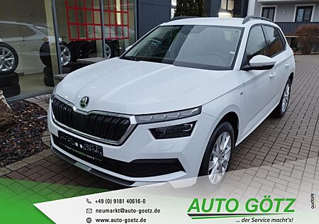 Skoda Kamiq Tour DSG AHK-Vorb.*Navi*DAB*VZE*LED*ACC*SmartLink*DigiCockpit*Kessy*Freispr.*Sitzheiz*PDC*vo+hi*Alu*LichtAssist*SpurAssist*Connect*Sunset*ZV-Funk*4xEFH*Ladeboden*Lenkradheiz*Nebel*Armlehne*Metallic