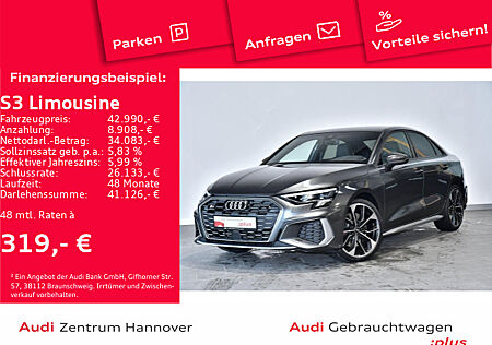 Audi S3 Limousine quattro 2.0 TFSI Pano B&O Leder Navi