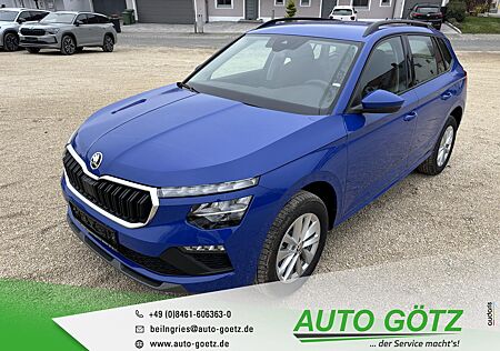 Skoda Kamiq Selection DSG AHK-Vorb.*Navi Ãber SmartLink*DAB*VZE*LED*Tempomat*SmartLink*DigiCockpit*Kessy*Freispr.*Sitzheiz*PDC*Alu*SpurAssist*Connect*ZV-Funk*4xEFH*Nebel*Armlehne