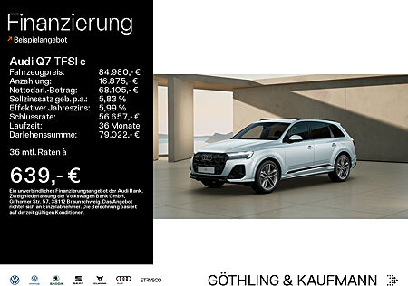 Audi Q7 TFSI e 55 qu S line tip*B&O*HUD*Pano*Matrix*Virtual*Navi+*ARL*Assistenz+*Optik*AHK*