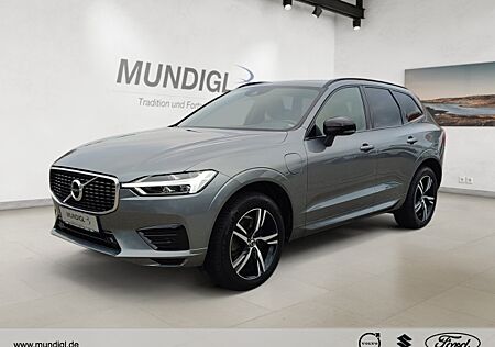 Volvo XC 60 XC60 R Design Plug-In Hybrid AWD T8 Twin Engine StandHZG AHK-klappbar Panorama Navi digitales Cockpit