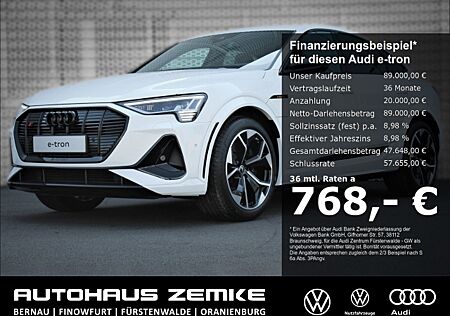 Audi e-tron quattro S Sportback AHZV+B&O+Matrix LED