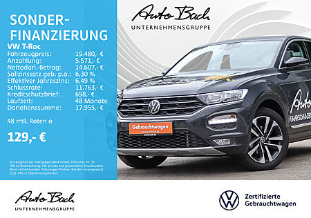 VW T-Roc 1.5 TSI OPF "UNITED" Navi, App-Connect, Klima, Sitzheizung, Parkpilot