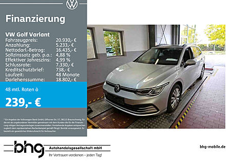 VW Golf Variant Life 1.0 TSI OPF Life