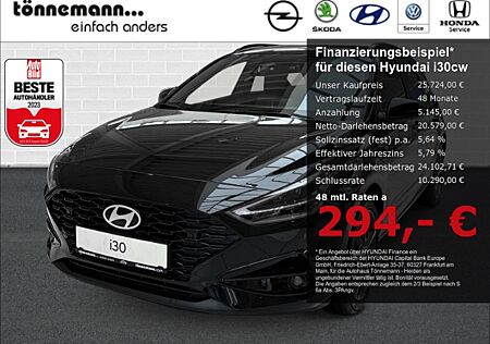 Hyundai i30 i30cw FACELIFT T-GDi ADVANTAGE 48V DCT+VOLL-LED-SCHEINW.+NAVI+RÜCKFAHRKAMERA