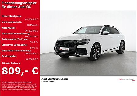 Audi Q8 55 TFSI e quattro TIPTRONIC S Line HD MATRIX PANO NAV PLUS SHZ RÜFA PDC MUFU