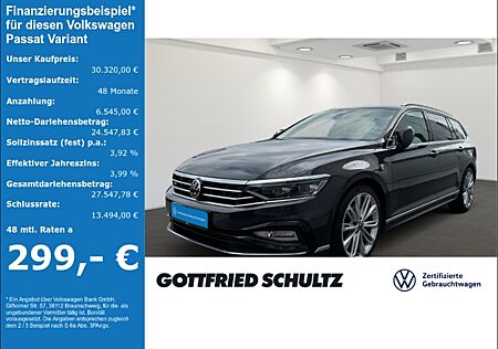 VW Passat Variant R-LINE TDI DSG ACC NAVI AHK STANDHZG