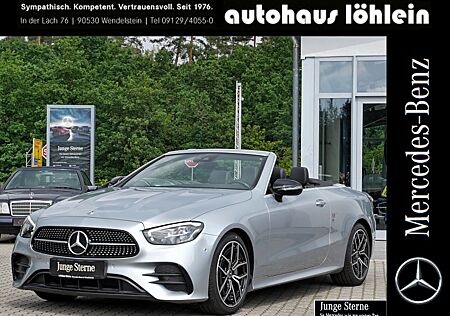 Mercedes-Benz E 220 d Cabriolet AMG NIGHT+MBUX+NACKENHZG+TOTWI