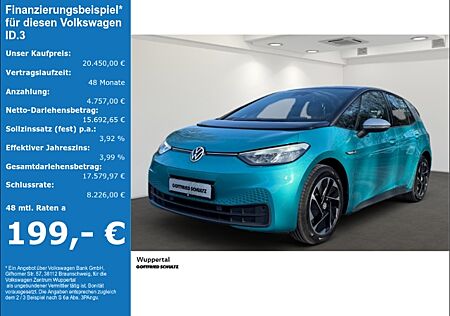 VW ID.3 Pro 150 kW 1st LED NAVI SHZ PDC LM