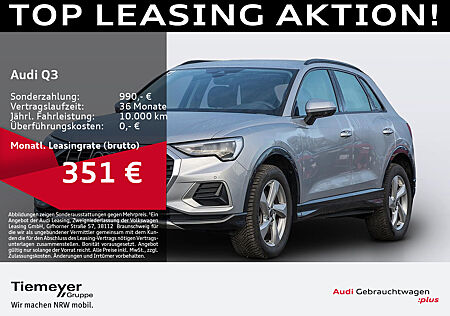 Audi Q3 40 TDI Q ADVANCED AHK KAMERA ACC eSITZE