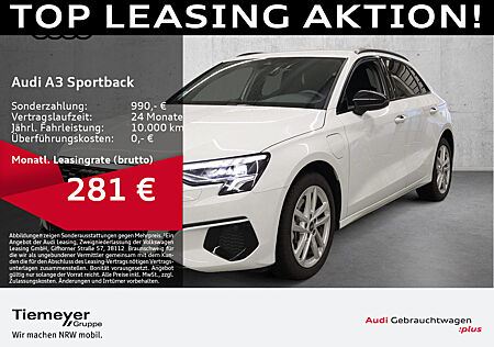 Audi A3 Sportback 40 TFSIe ADVANCED LM18 AHK SPORTSITZE eKLAPPE