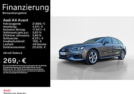 Audi A4 Avant 35 TDI ADVANCED *NAVI*LED*AHK*PDC*SHZ*