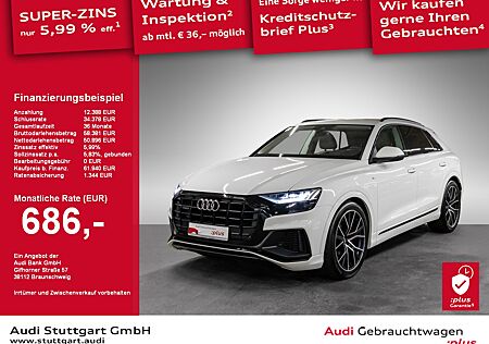 Audi Q8 S line 50 TDI quattro AHK AIR Matrix HUD B&O