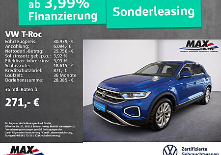 VW T-Roc 1.5 TSI DSG STYLE LED+PANO+KAMERA+NAVI+