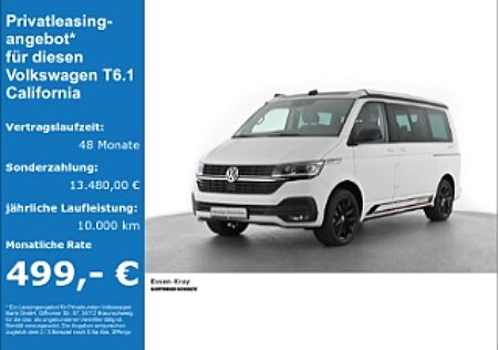 VW T6 California T6.1 California Beach Tour Edition 7Sitzer 2xSchiebetür Exterieur-Sportpaket