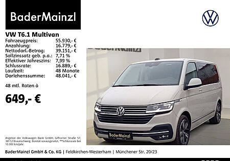 VW T6 Multivan T6.1 Multivan Comfortline