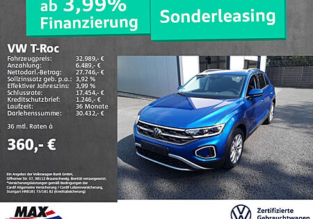 VW T-Roc 1.5 TSI DSG STYLE LED+PANO+KAMERA+NAVI+