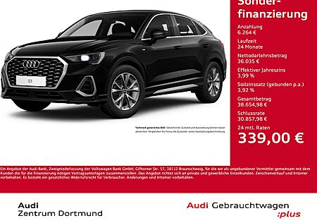 Audi Q3 Sportback 35 S LINE CAM ACC LM18 EKLAPPE NAVI+