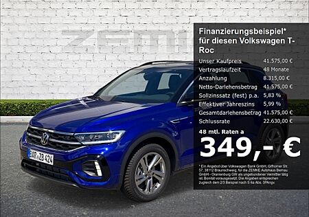 VW T-Roc R-Line 1.5 TSI DSG Navi Leder Memory Sitze