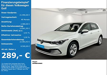 VW Golf VIII 1.5 eTSI DSG IQ.Light NAV KAMERA Life