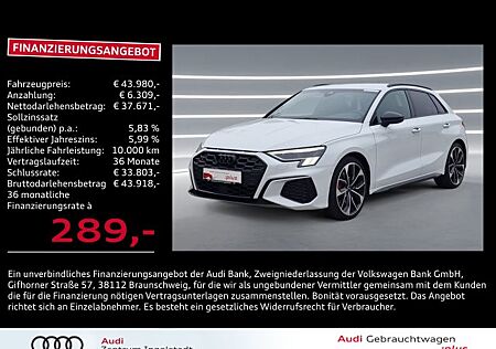 Audi S3 Sportback TFSI qu MATRIX NAVI B&O ACC KAM 19"