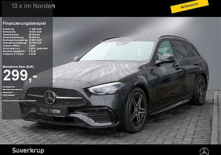 Mercedes-Benz C 200 T , AMG NIGHT KAMERA SPUR PANO AHK PDC