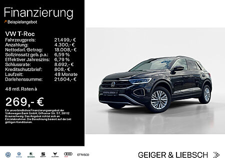 VW T-Roc 1.0 TSI LIFE*LED*DIGITAL*NAVI*PDC*SHZ*16ZOLL