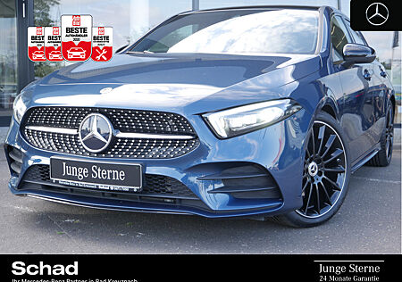 Mercedes-Benz A 200 AMG+NIGHT+MBUX+PANO+AMBI+MULTIBEAM+SHZ+KAM