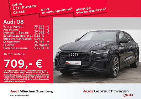 Audi Q8 50 TDI qu. S line Edition tiptronic Standh. HD Matrix LED B&O 22" Kamera