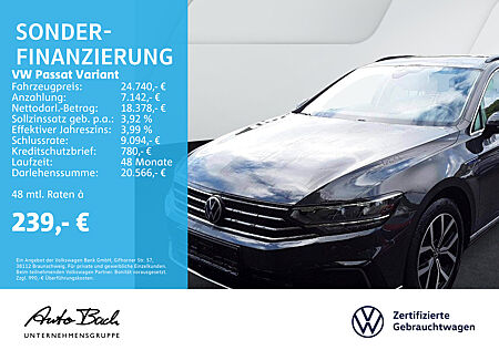 VW Passat Variant GTE 1.4 TSI DSG eHybrid, Navi, LED, Rückfahrkamera, App-Connect, Parkpilot