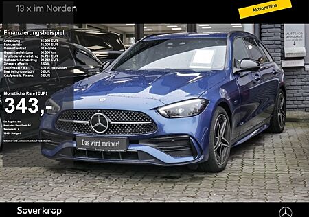 Mercedes-Benz C 220 T d 4M AMG NIGHT DISTR SPUR 360 STANDH