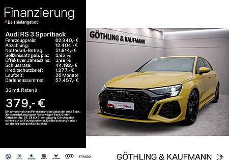 Audi RS3 RS 3 Sportback*280 km/h*B&O*HUD*Matrix*Virtual*Navi+*360°*Assistenz*Sportabgas*Keyless*Optik*