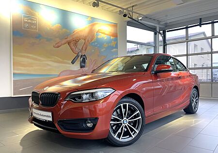 BMW 220i Coupe Sport Line KOMF+adpLED+KAM+LEDER+NAVI